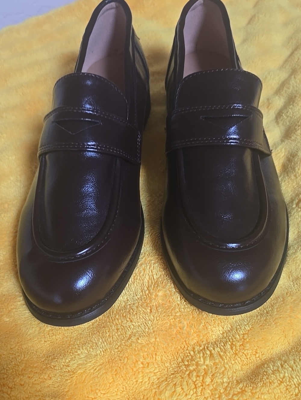 Men's Classic Penny Loafers in Dark Brown